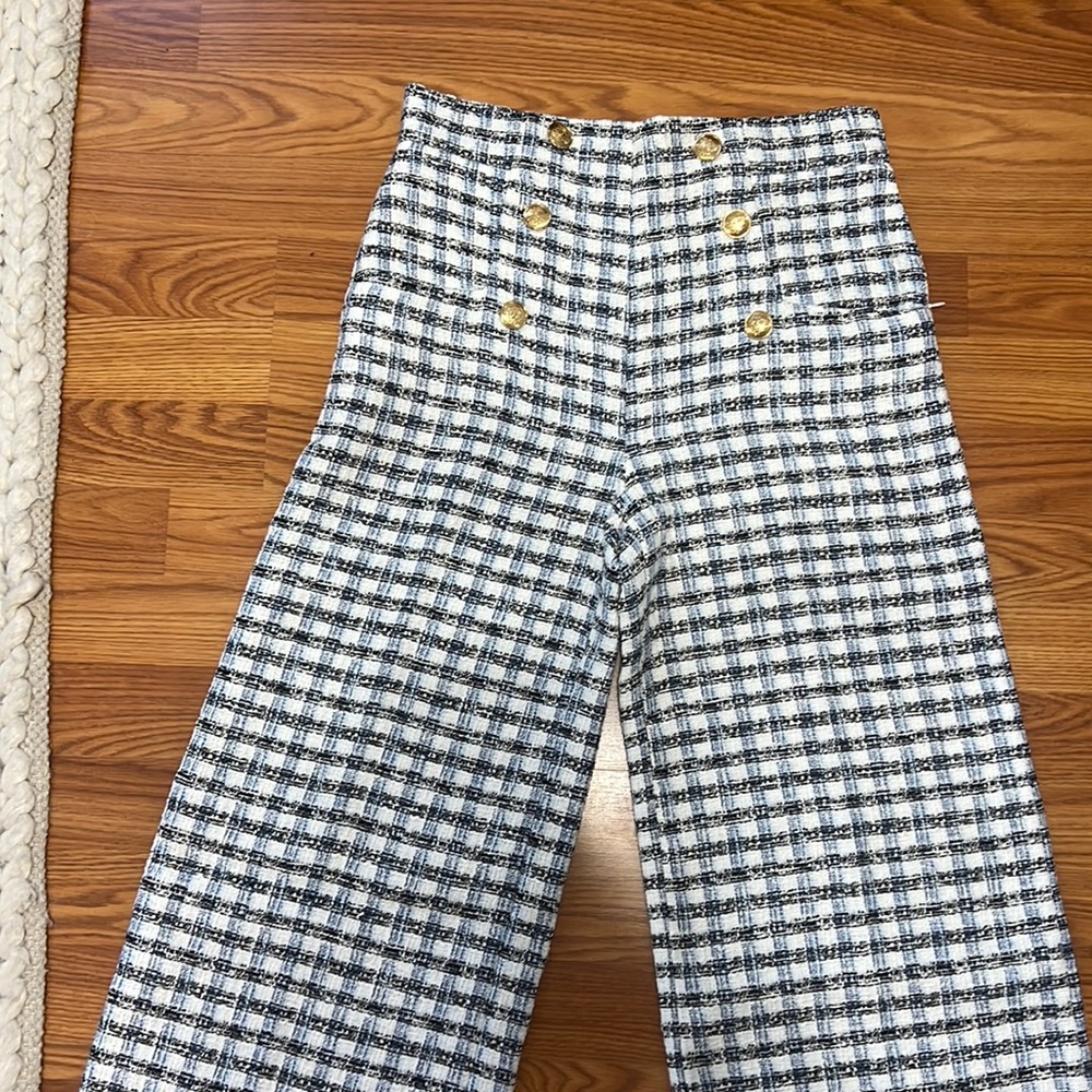 Tweed Zara culotte trousers